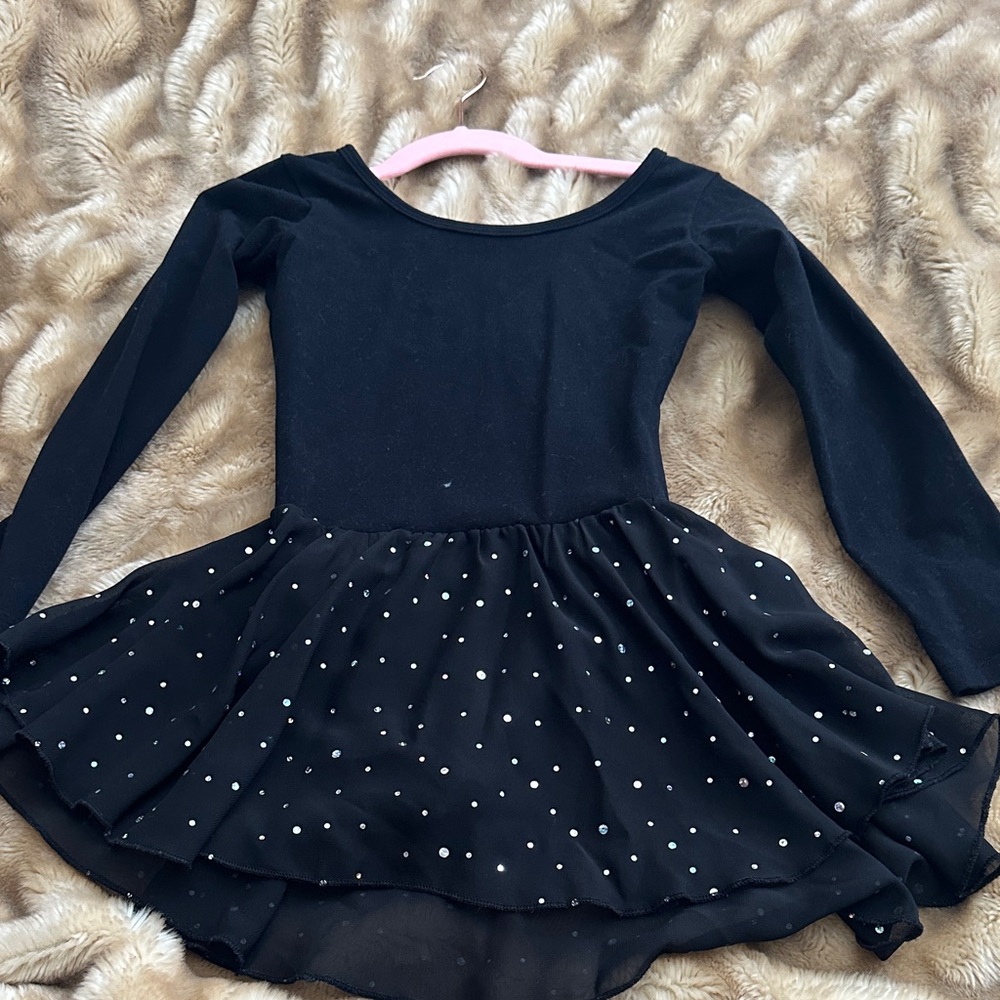 Black Sparkle Kids Costume Dress